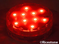 support lumineux Led rouge