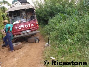 Arret imprvu durant le voyage pour Anthala