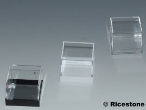 2a) 12x Boites "micromount" - micro-montage 27 x 27 x 22 mm