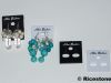 100x Cartes Boucles d'oreilles