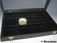 Coffret 12 compartiments (bord haut)