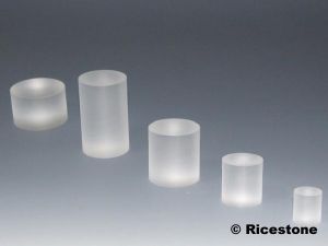 2a) Socle-colonne Acrylique, Cylindre présentoir Ø25x25mm