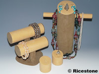 Ensemble de bijouterie pour bague, collier et bracelet