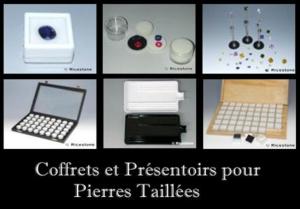 Coffret sablon pour projection et jointoiement de pierres