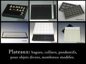 5) PLATEAUX et MARMOTTE multi-bijoux