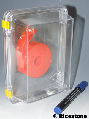 Boite  membrane lastique