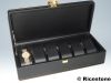 2a) Coffret luxe pour 6 montres 13x29 cm.
