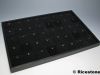 2b) Plateaux 40 pendentifs, 25 x 37<BR>Avec compartiments
