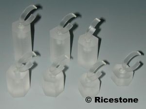 5c) Set (7) Acrylique <BR>Tête orientable.