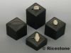 6a) Présentoirs pour bagues en Similicuir, Set de 4 pièces.