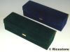 1a) Coffret rigide de transport et présentation  de vingt bagues, marmotte professionnelle.